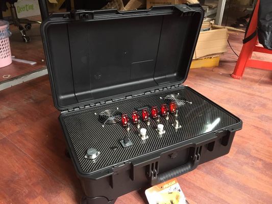 kwaliteit  IED Bomb Signal Jammer Full Bands Digital Mixed Noise Jamming System 20-500mhz fabriek
