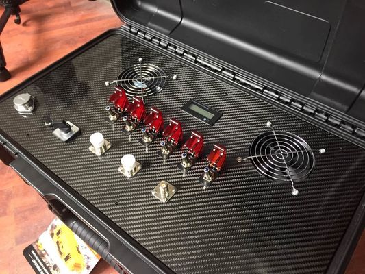 kwaliteit  300M Range IED Radio Signal Jammer 20-500Mhz Digital Noise Technology fabriek