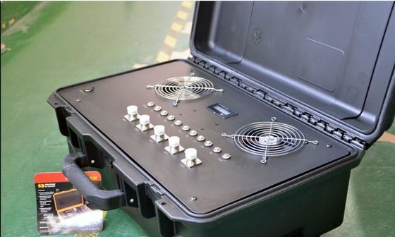 kwaliteit  Digital Source IED Convoy Bomb Jammer Roof Mounted 20-6000Mhz Frequency fabriek