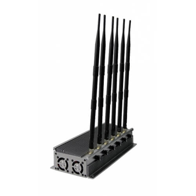 6 van de het Signaalstoorzender van antennewifi het Apparatengsm Signaalblocker 1520-1670 Mhz